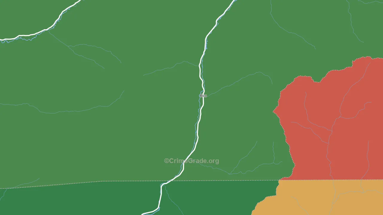 Rico, CO Map of Assault Rates