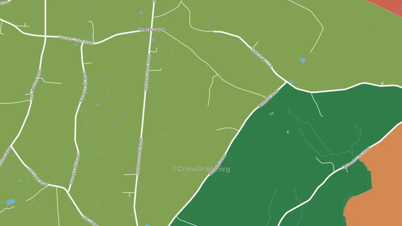Rico, NC Map of Assault Rates