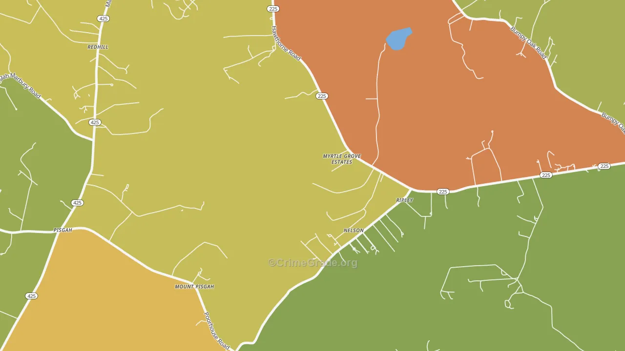 Ripley, MD Map of Assault Rates