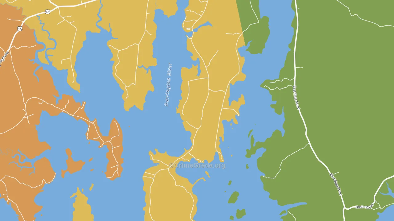 Ripley, ME Map of Assault Rates