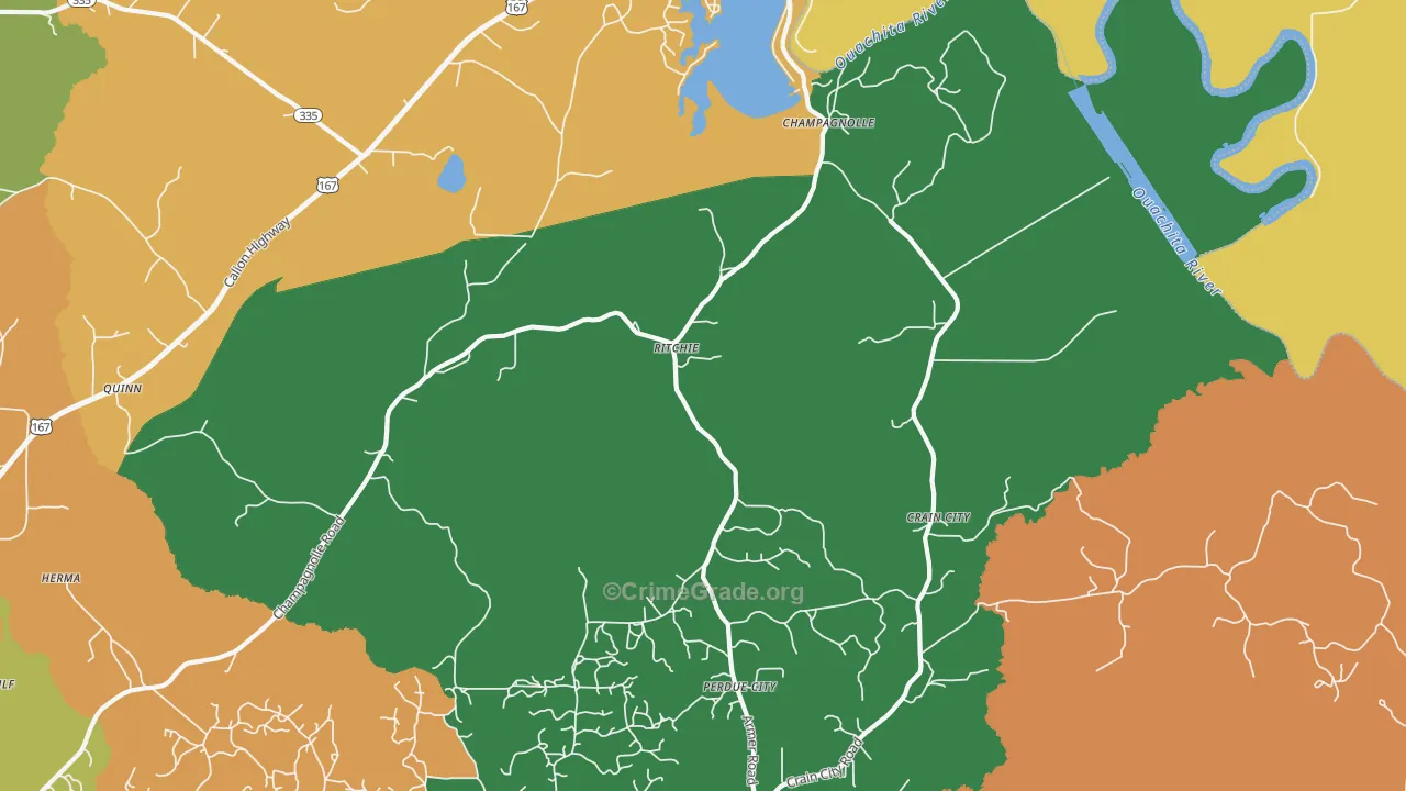 Ritchie, AR Map of Assault Rates