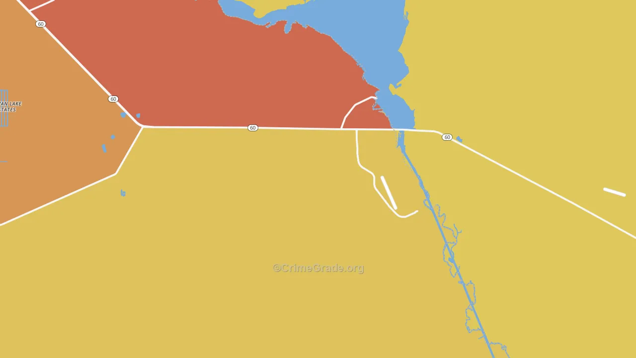 River Ranch, FL Map of Assault Rates