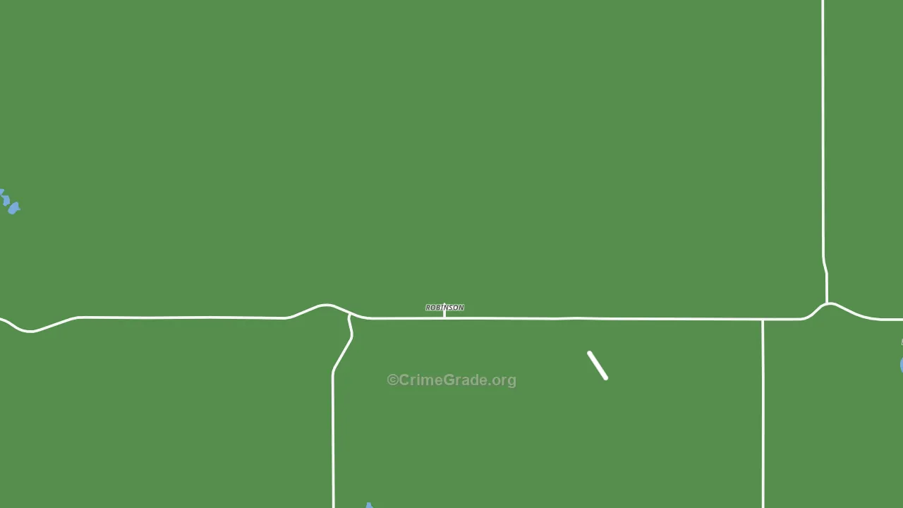 Robinson, ND Map of Assault Rates