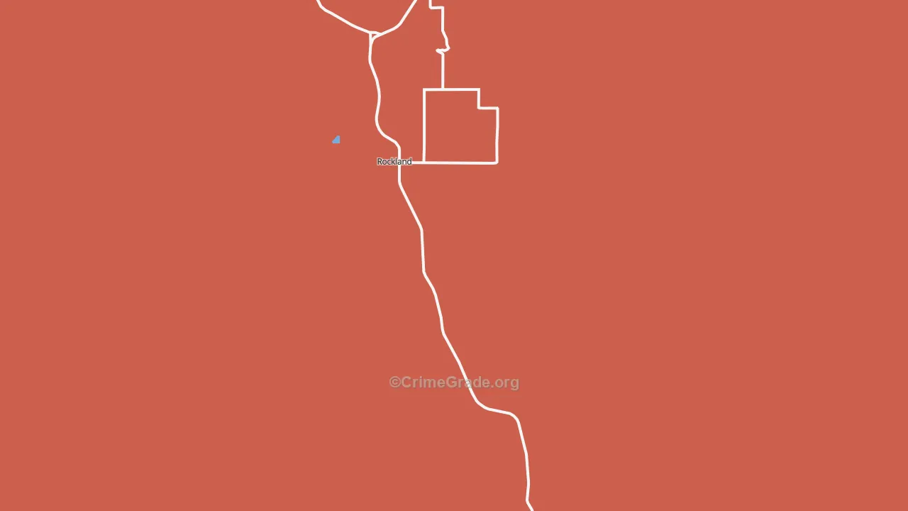 Rockland, ID Map of Assault Rates