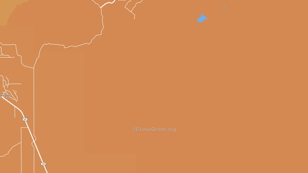 Rockville, UT Map of Assault Rates