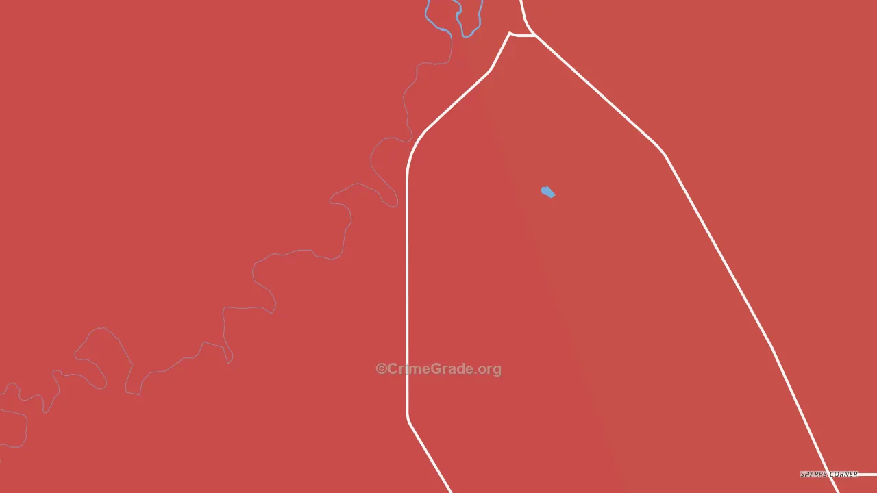 Rockyford, SD Map of Assault Rates