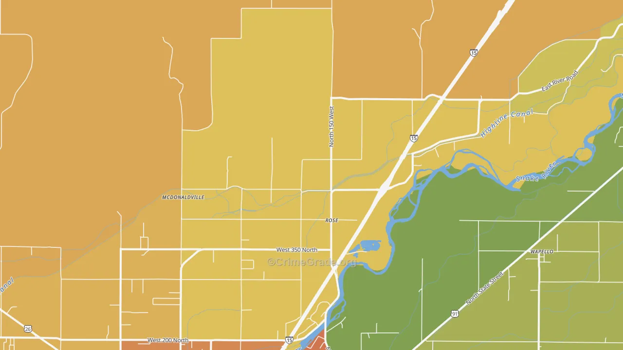 Rose, ID Map of Assault Rates