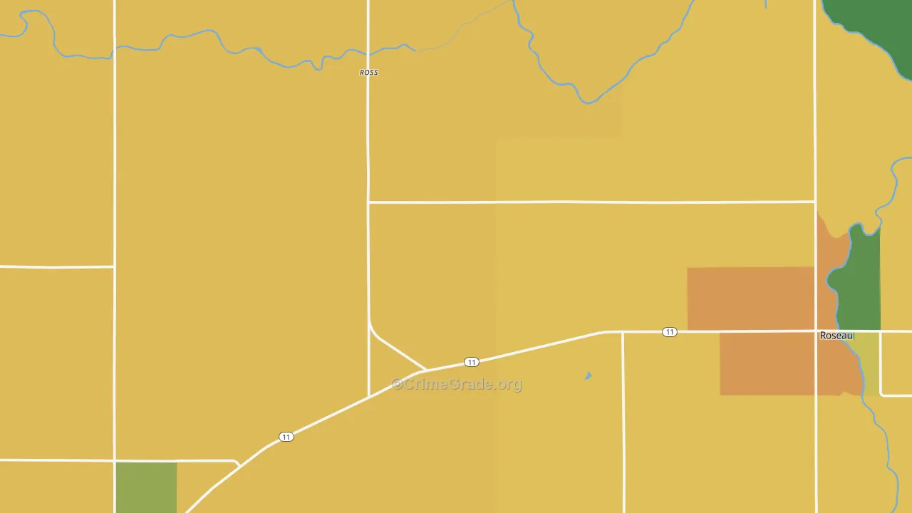 Ross, MN Map of Assault Rates