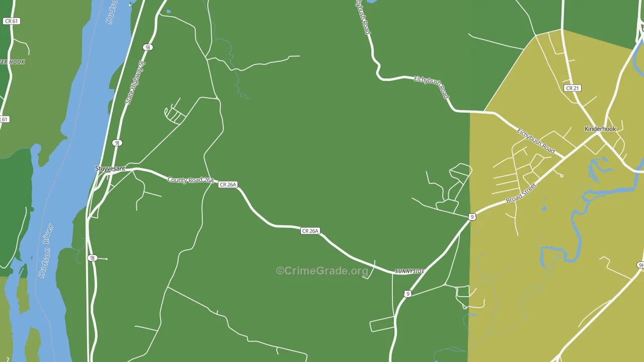Rossman, NY Map of Assault Rates
