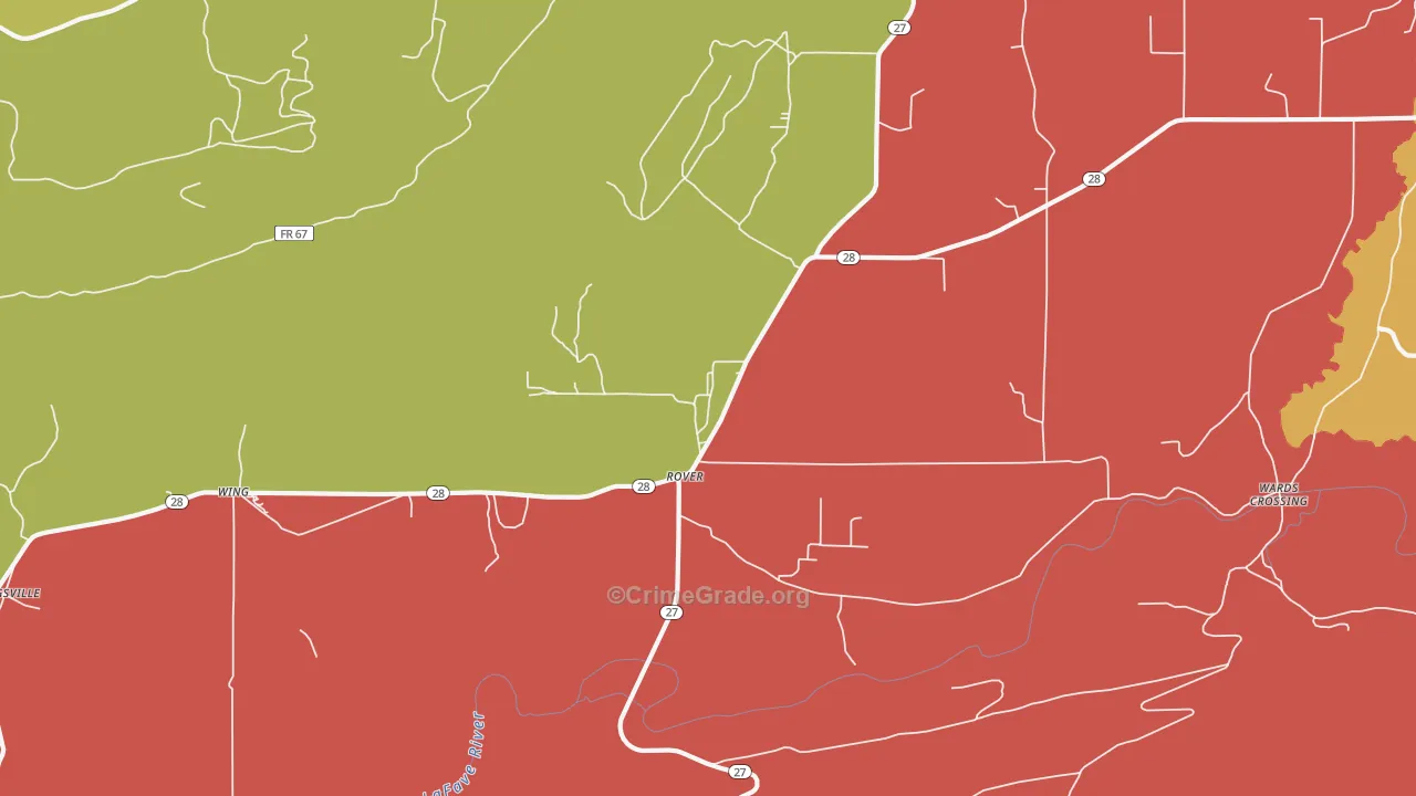 Rover, AR Map of Assault Rates
