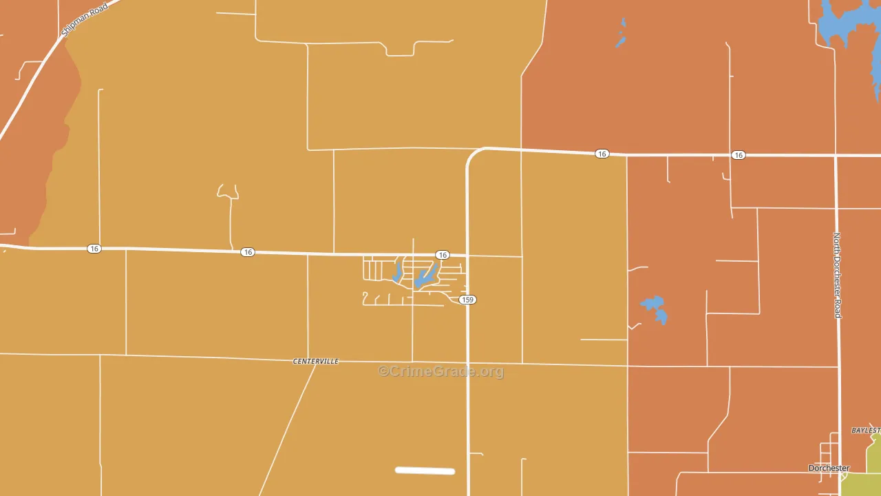 Royal Lakes, IL Map of Assault Rates