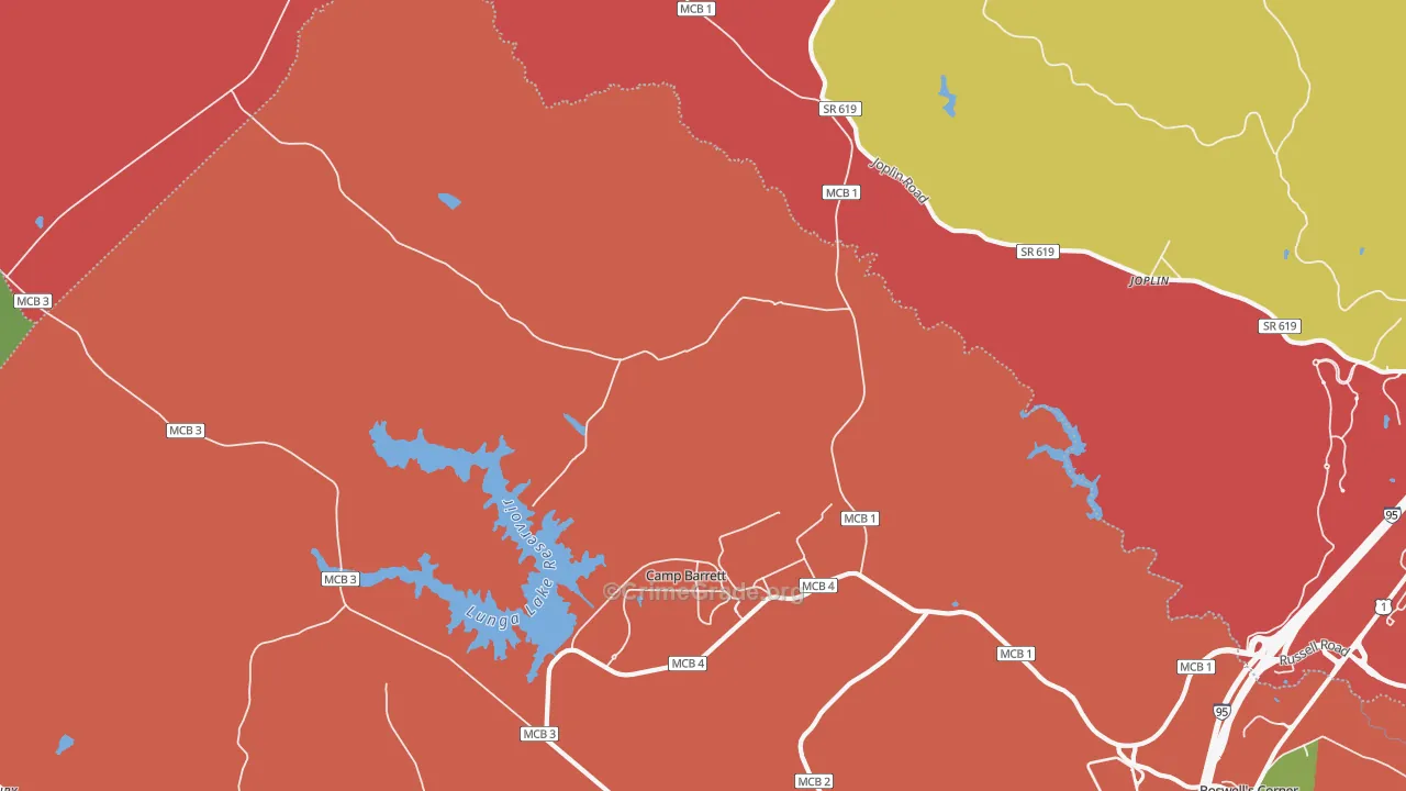 Ruby, VA Map of Assault Rates