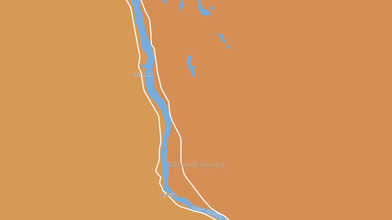 Ruby, WA Map of Assault Rates