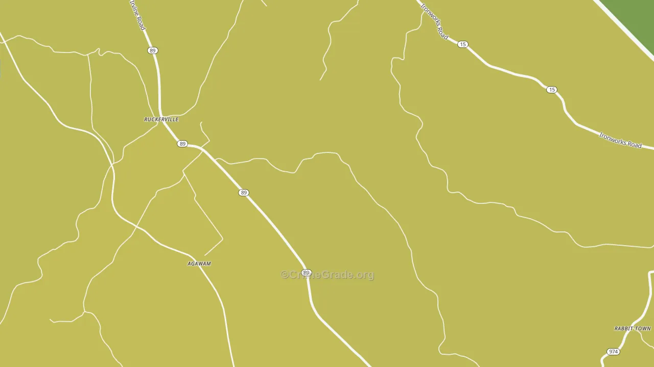 Ruckerville, KY Map of Assault Rates