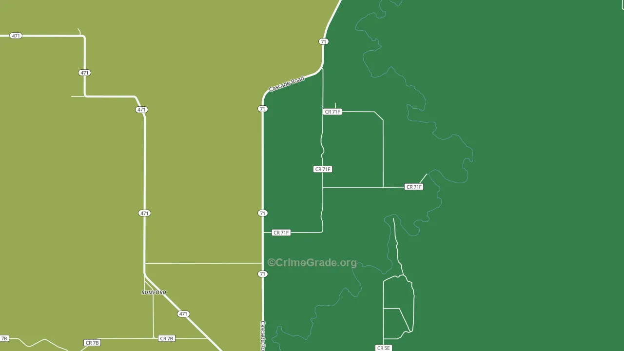 Rumford, SD Map of Assault Rates