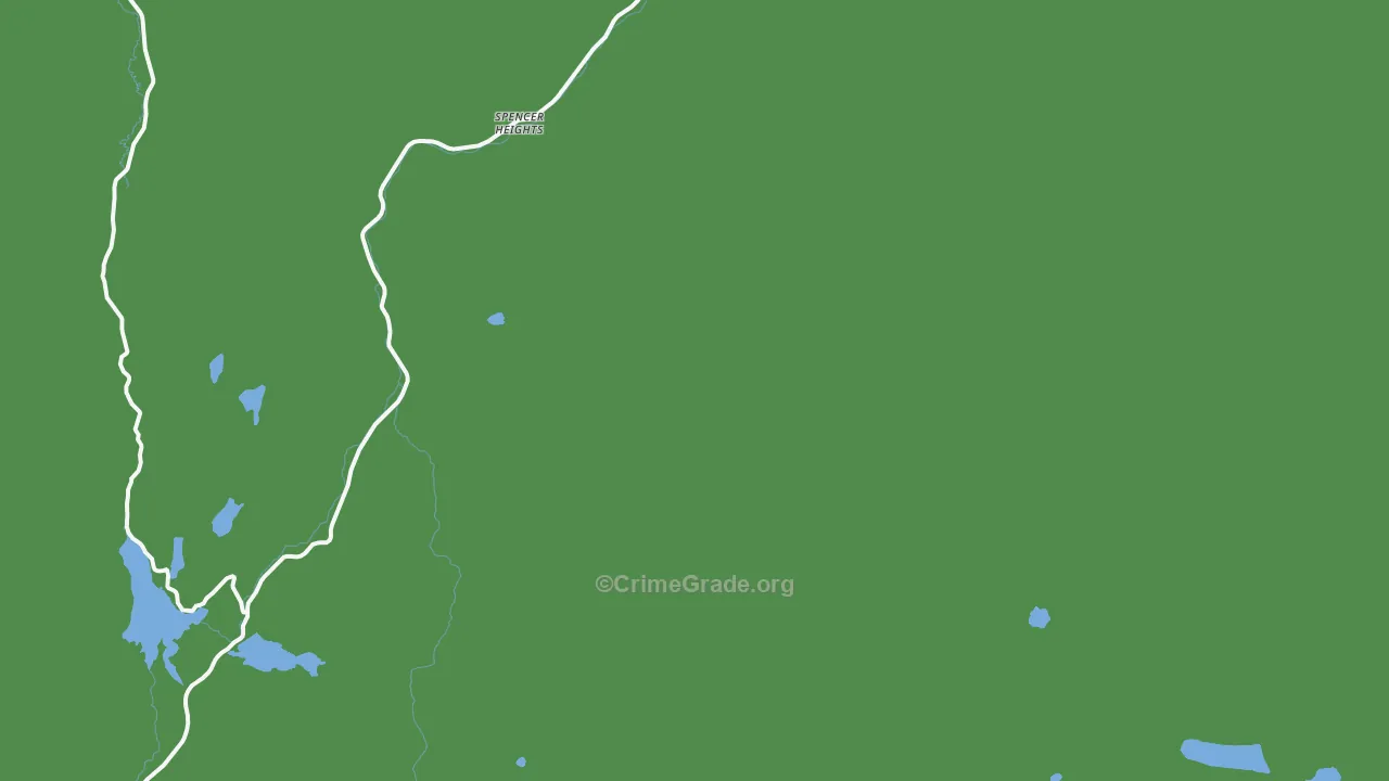 Rustic, CO Map of Assault Rates