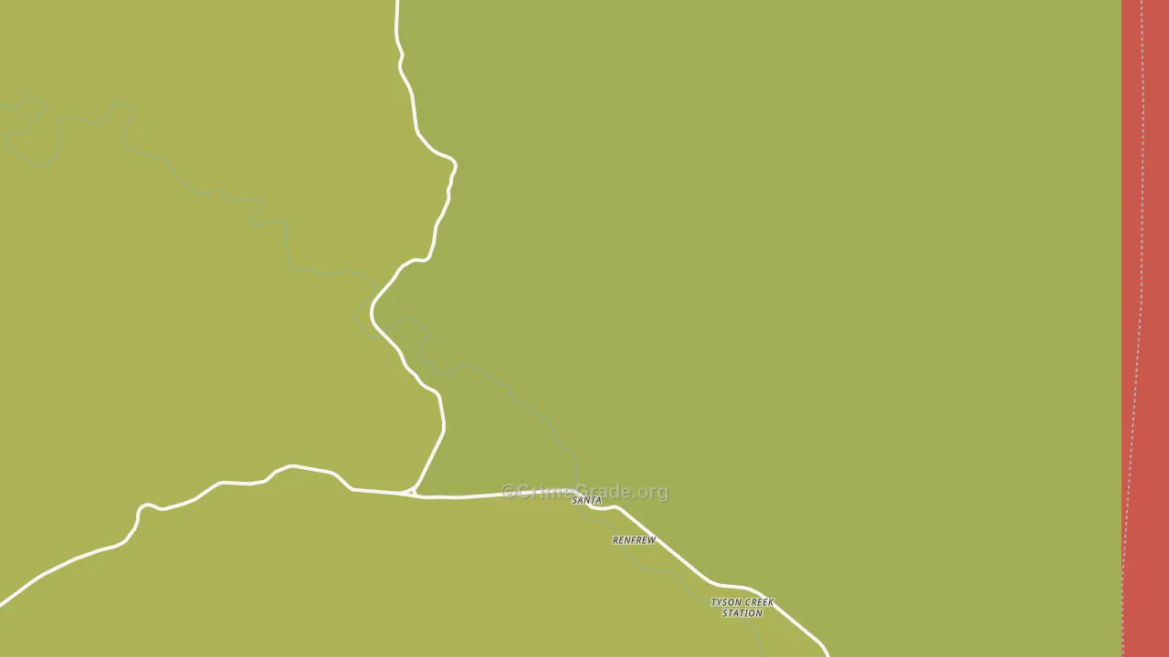Santa, ID Map of Assault Rates