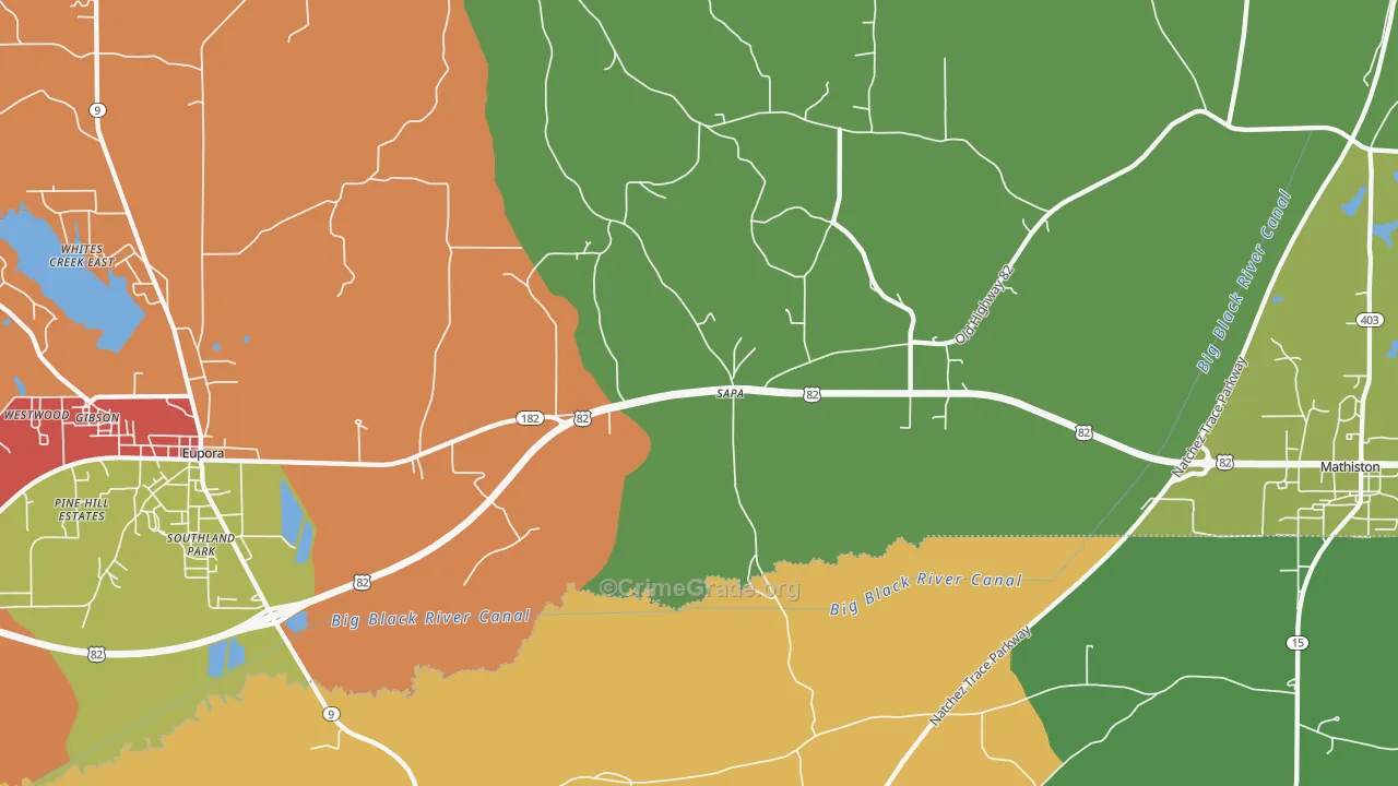 Sapa, MS Map of Assault Rates