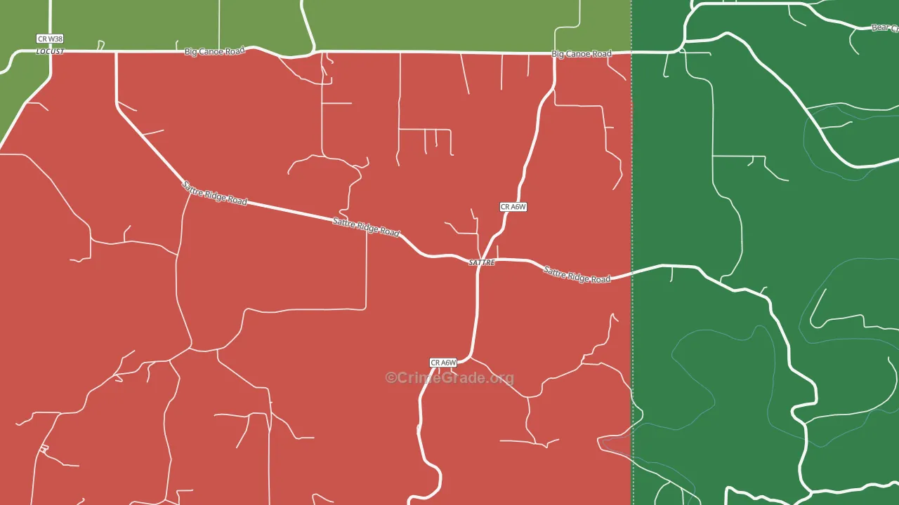 Sattre, IA Map of Assault Rates
