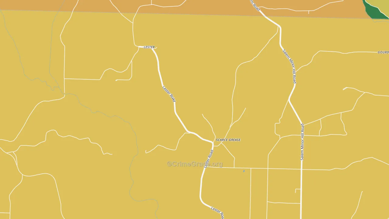 Scarce Grease, AL Map of Assault Rates