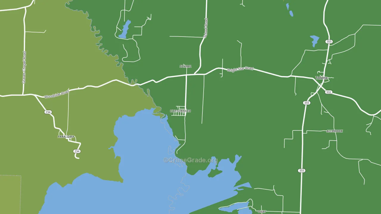 Schaal, AR Map of Assault Rates