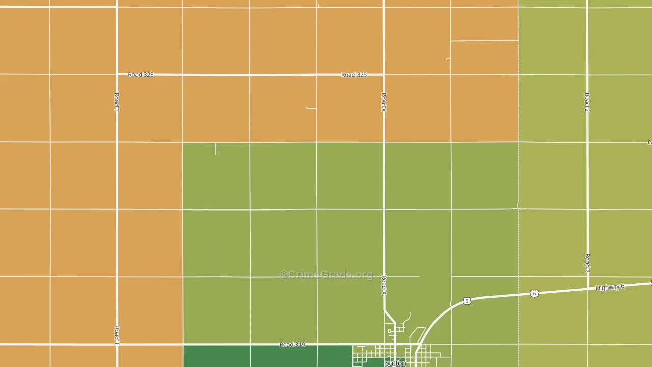 School Creek, NE Map of Assault Rates