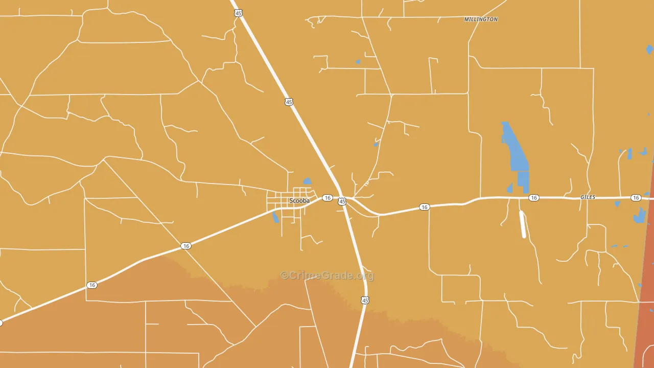 Scooba, MS Map of Assault Rates