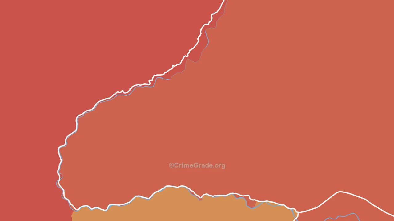 Scott Bar, CA Map of Assault Rates