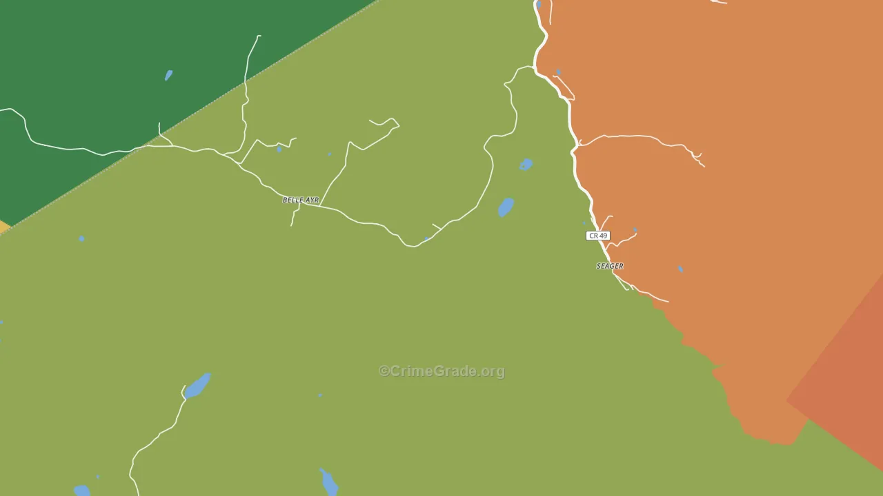 Seager, NY Map of Assault Rates