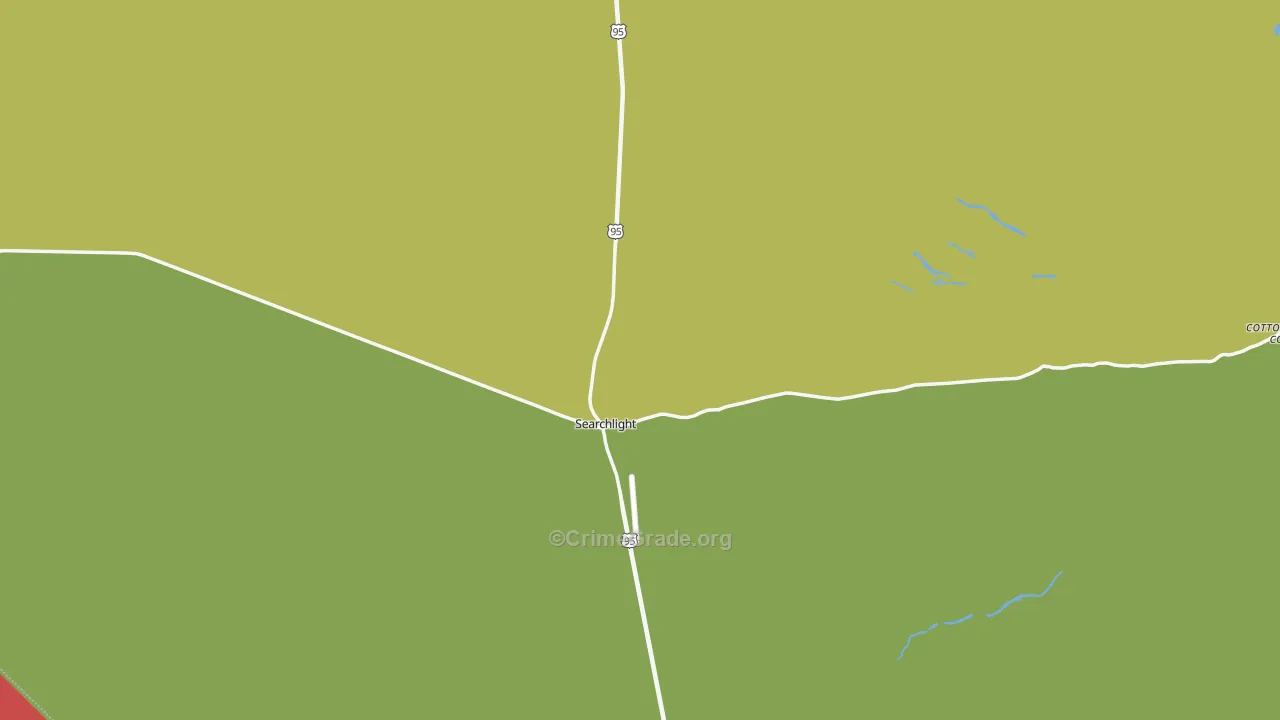 Searchlight, NV Map of Assault Rates