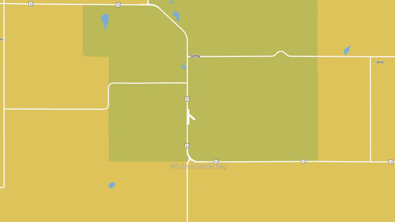 Selby, SD Map of Assault Rates