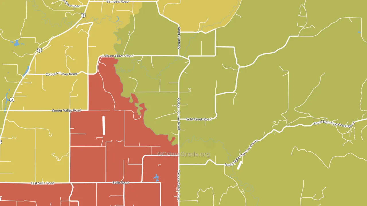Selle, ID Map of Assault Rates