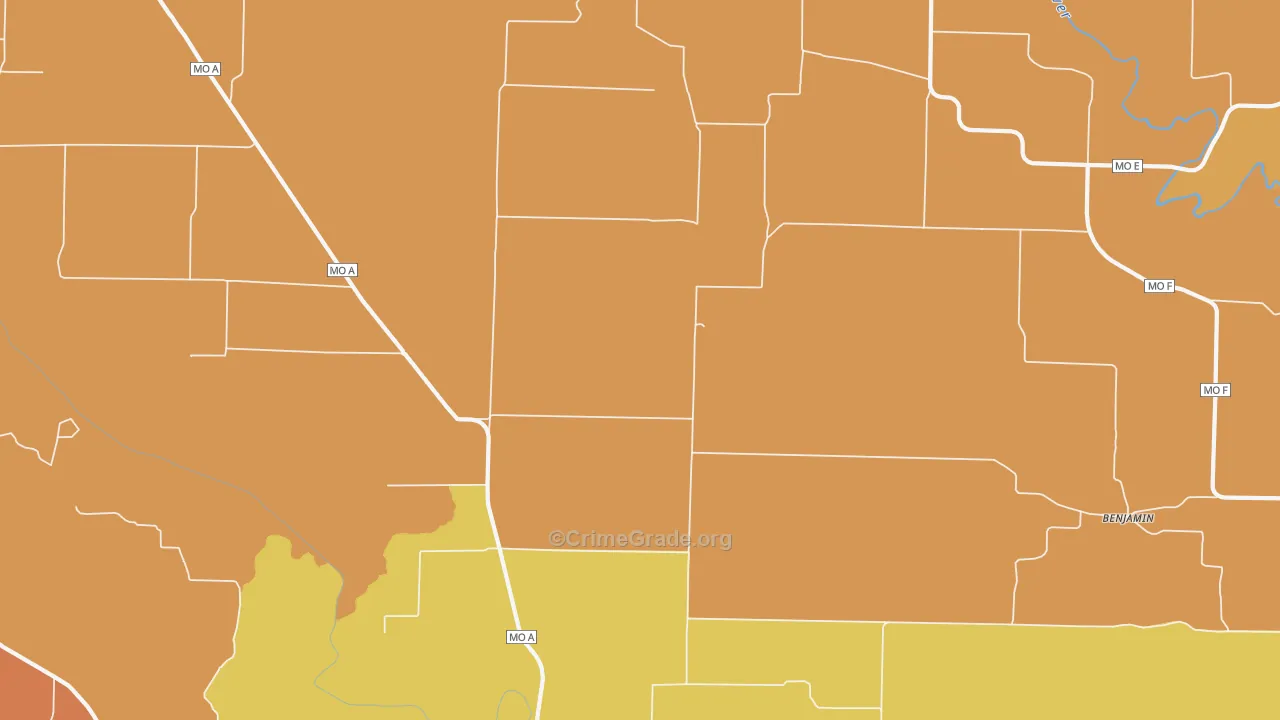 Sellers, MO Map of Assault Rates