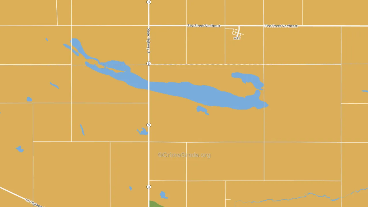 Selz, ND Map of Assault Rates