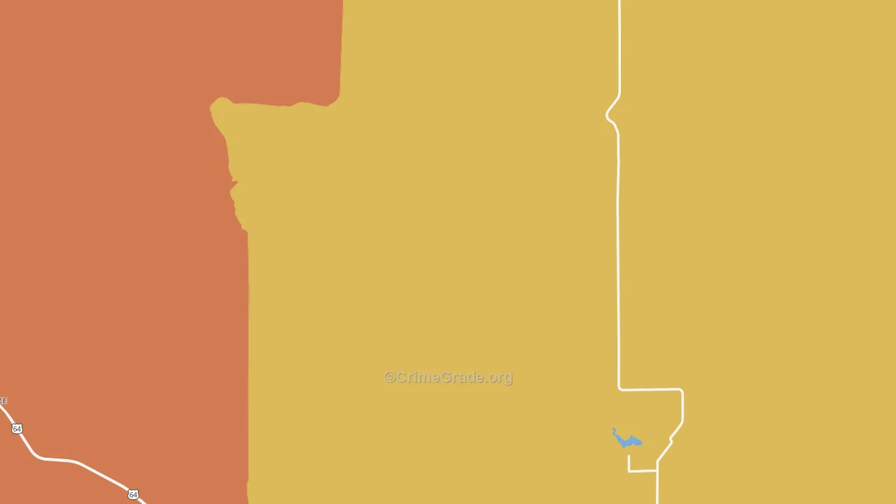 Seneca, NM Map of Assault Rates