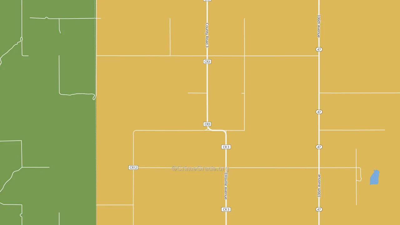 Seneca, SD Map of Assault Rates