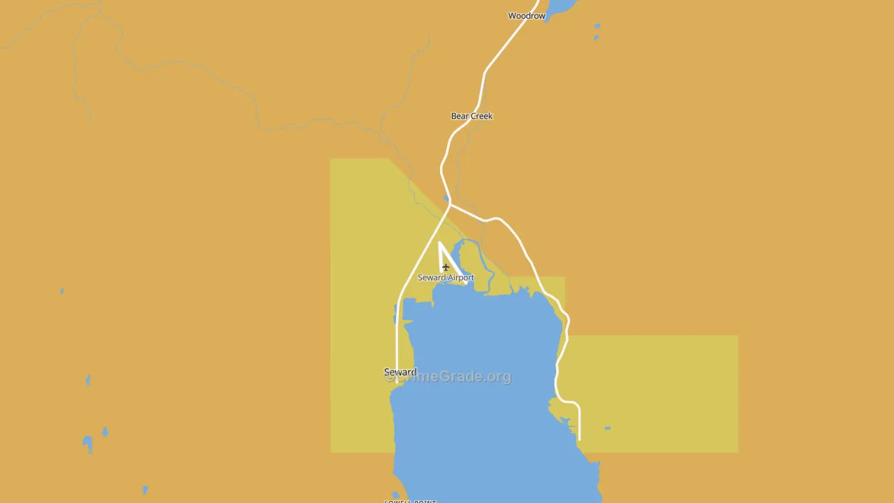 Seward, AK Map of Assault Rates