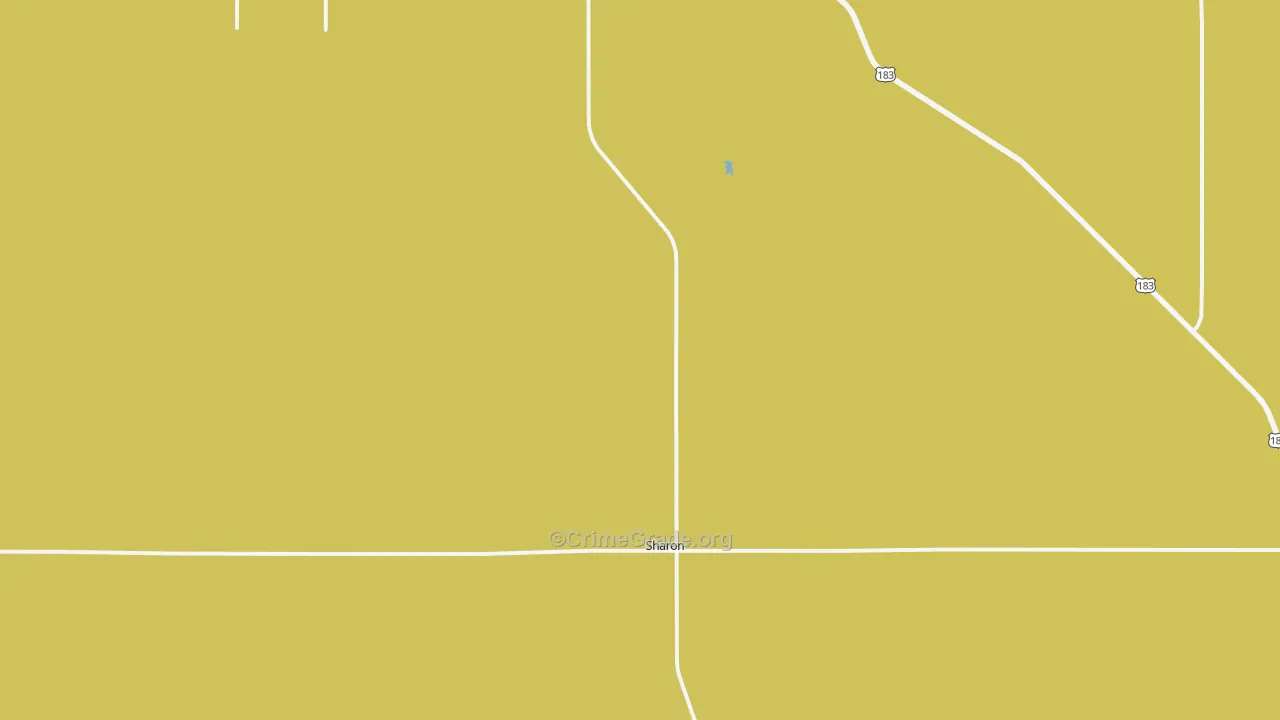 Sharon, OK Map of Assault Rates