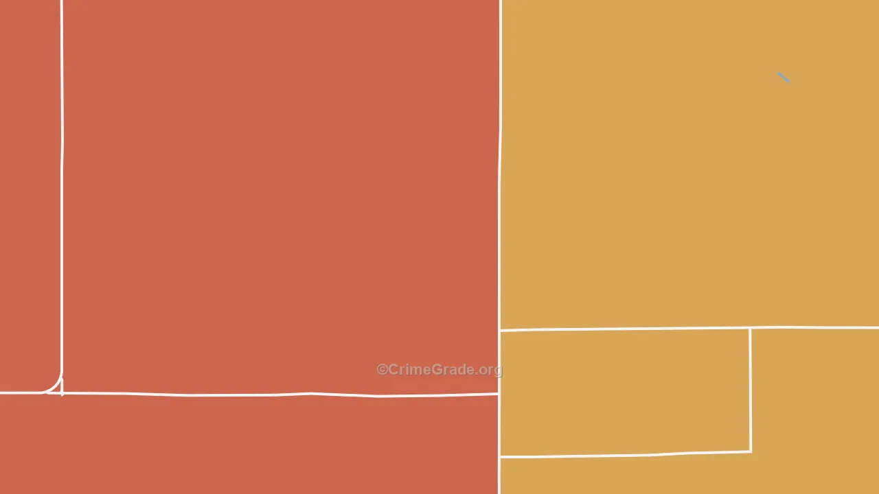 Shaw, CO Map of Assault Rates