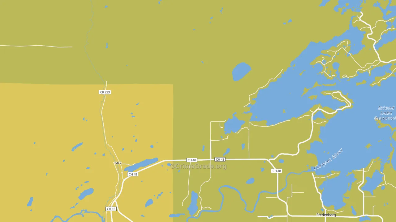 Shaw, MN Map of Assault Rates