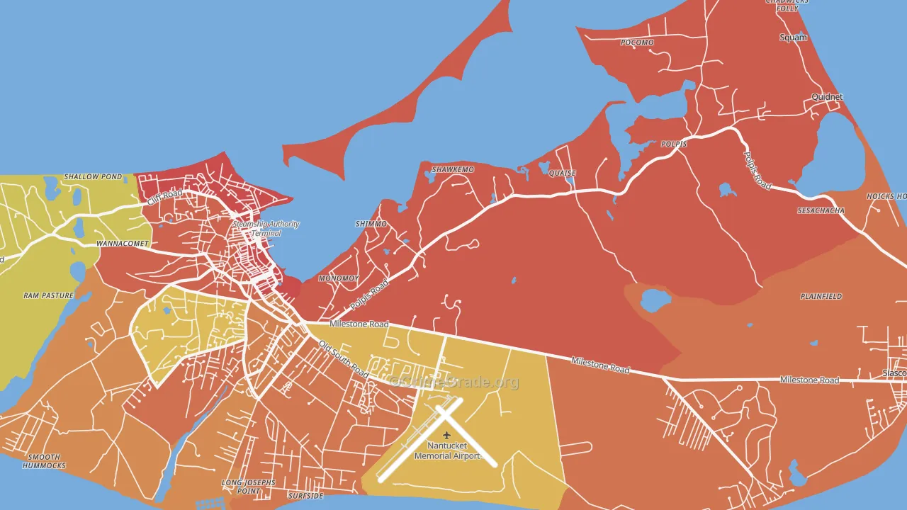 Shawkemo, MA Map of Assault Rates