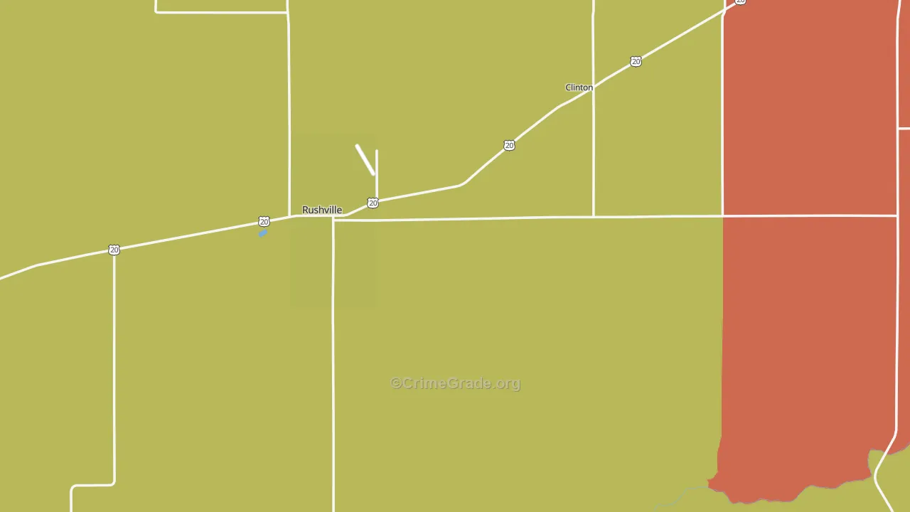 Sheridan County, NE Map of Assault Rates