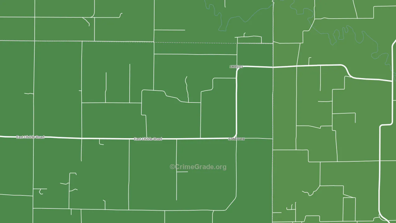 Shields, IL Map of Assault Rates