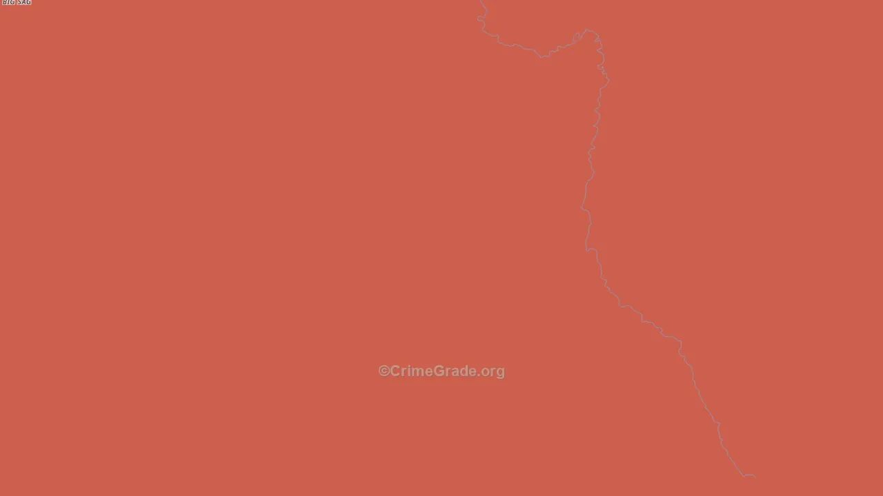 Shonkin, MT Map of Assault Rates