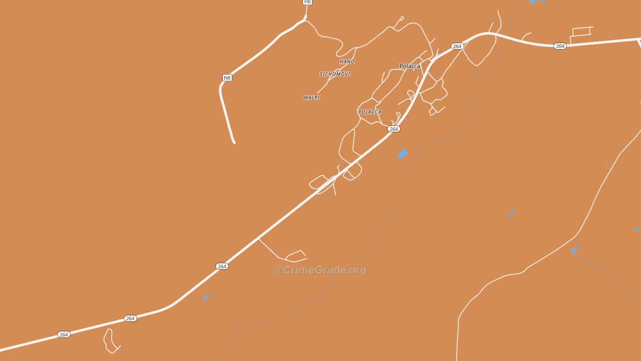 Sichomovi, AZ Map of Assault Rates