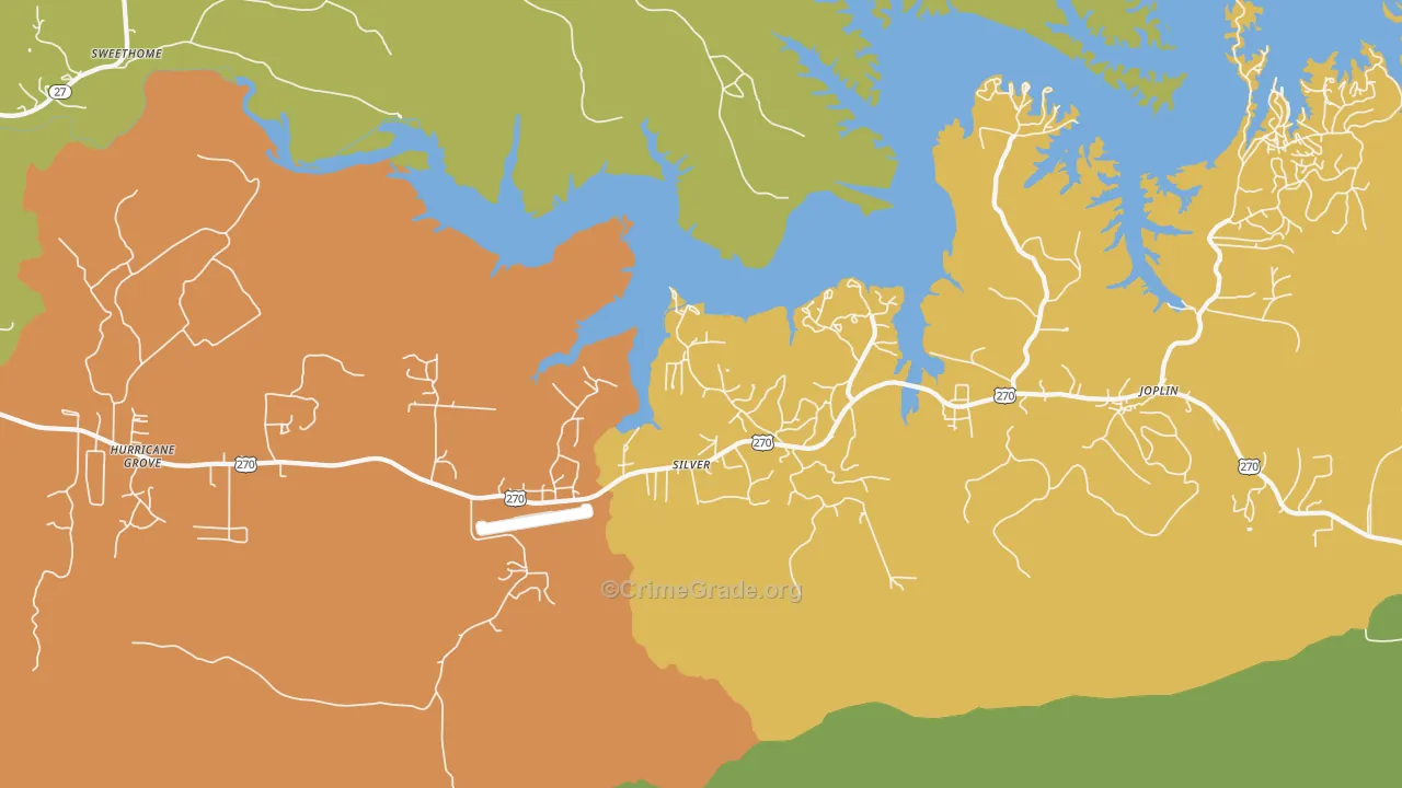 Silver, AR Map of Assault Rates