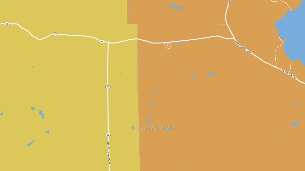 Silverdale, MN Map of Assault Rates