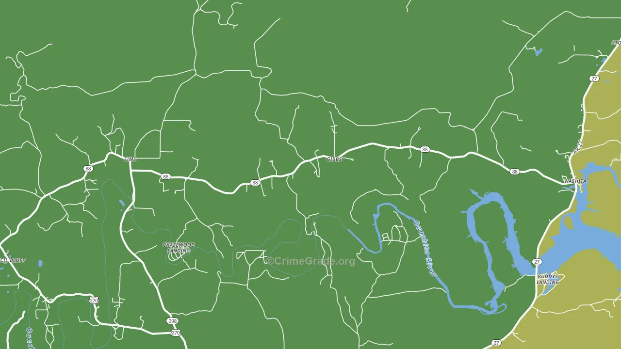 Sims, AR Map of Assault Rates