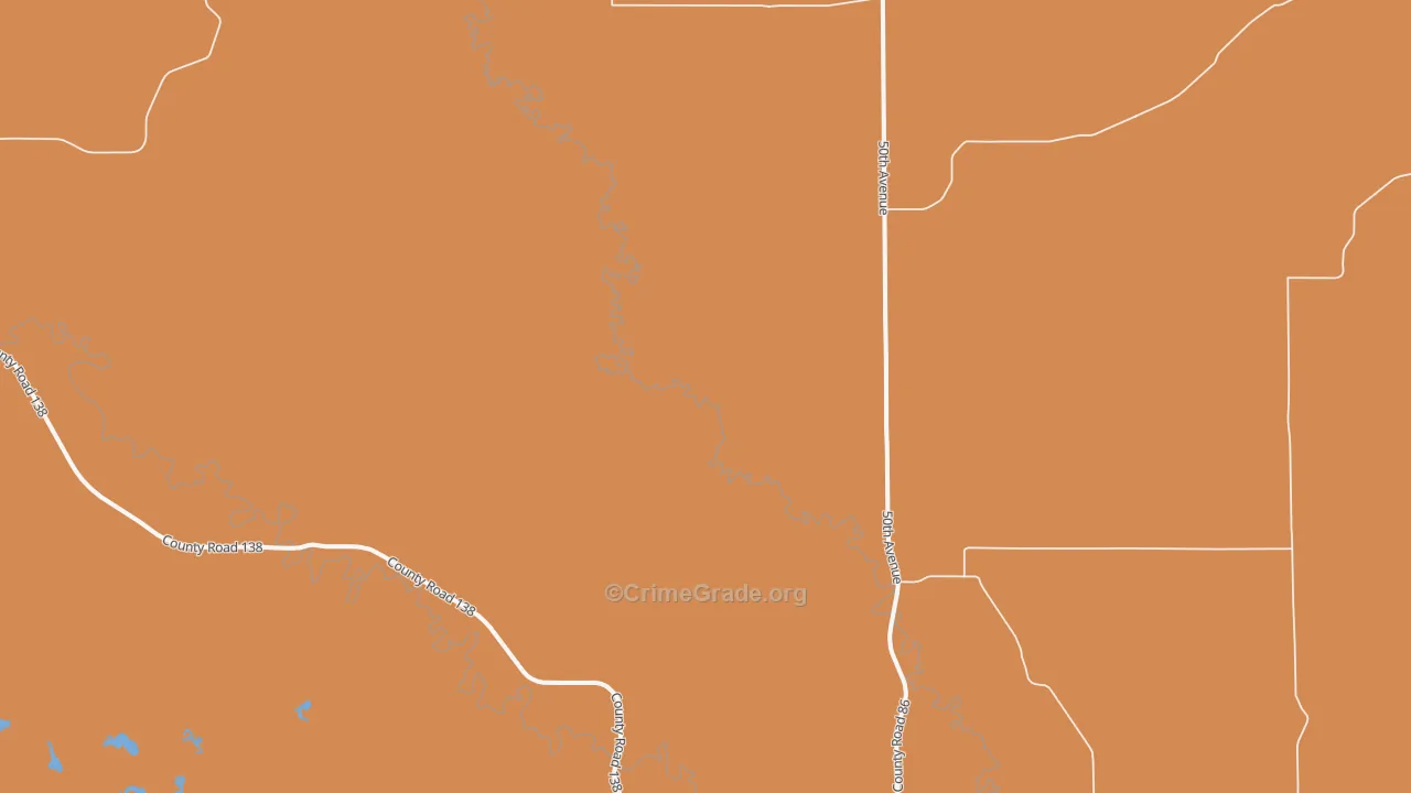 Sims, ND Map of Assault Rates