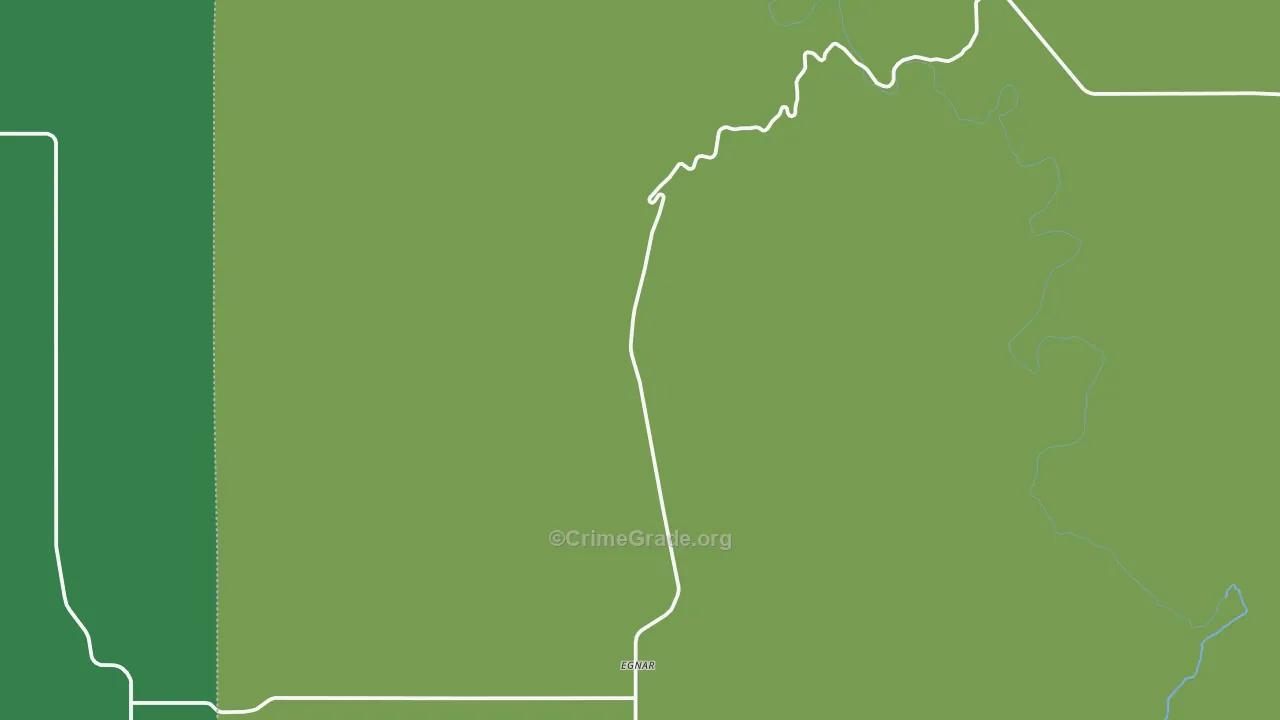 Slick Rock, CO Map of Assault Rates
